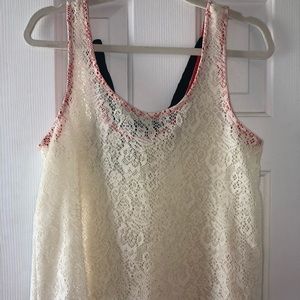 Lace Tank Top